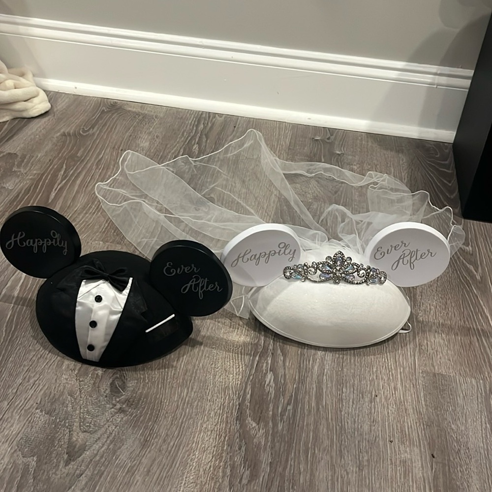 Mickey and Minnie Wedding Ears